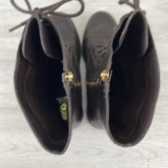 Vince Camuto Fantasa Utility/Combat Leather Boots-Women - Picture 5 of 11